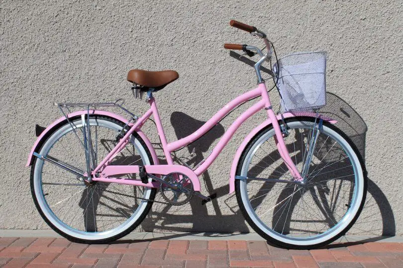 beach cruiser bike pink